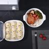 Миска-пароварка для микроволновки для лапши быстрого приготовления и паровых булочек.