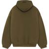 Fear of God Мужская флисовая толстовка с капюшоном Essentials Olive, цвет зеленый 192BT246254F