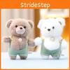 Cuddly Miniature Plush Rompers Bear Doll Keychain For Kid Gift Collect And