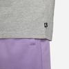 Nike Футболки Мужские Серые С Круглым Вырезом Умеренный Прямой Крой DJ1221-063