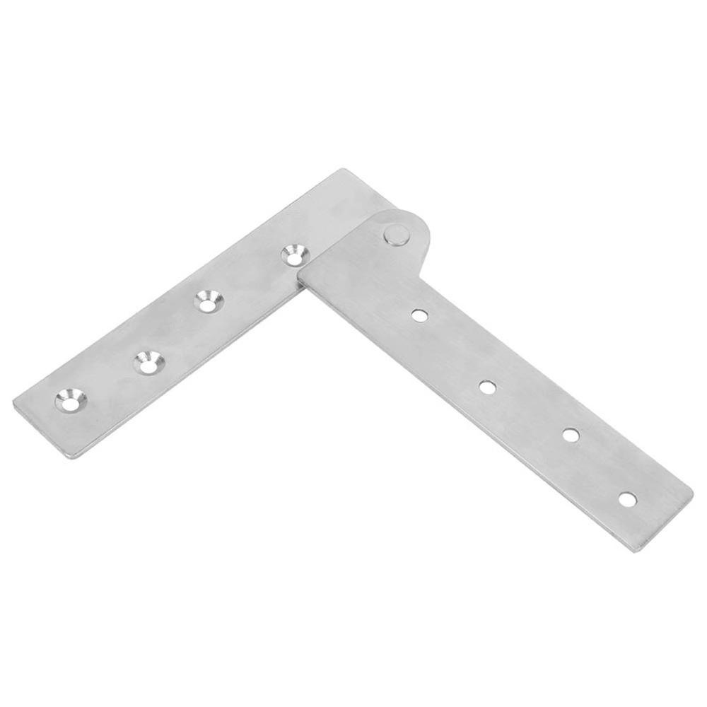 2pcs Stainless Steel Pivot Hinges Easy Install Hidden Pivot Hinges Cabinet Pivot Hinges  Windows