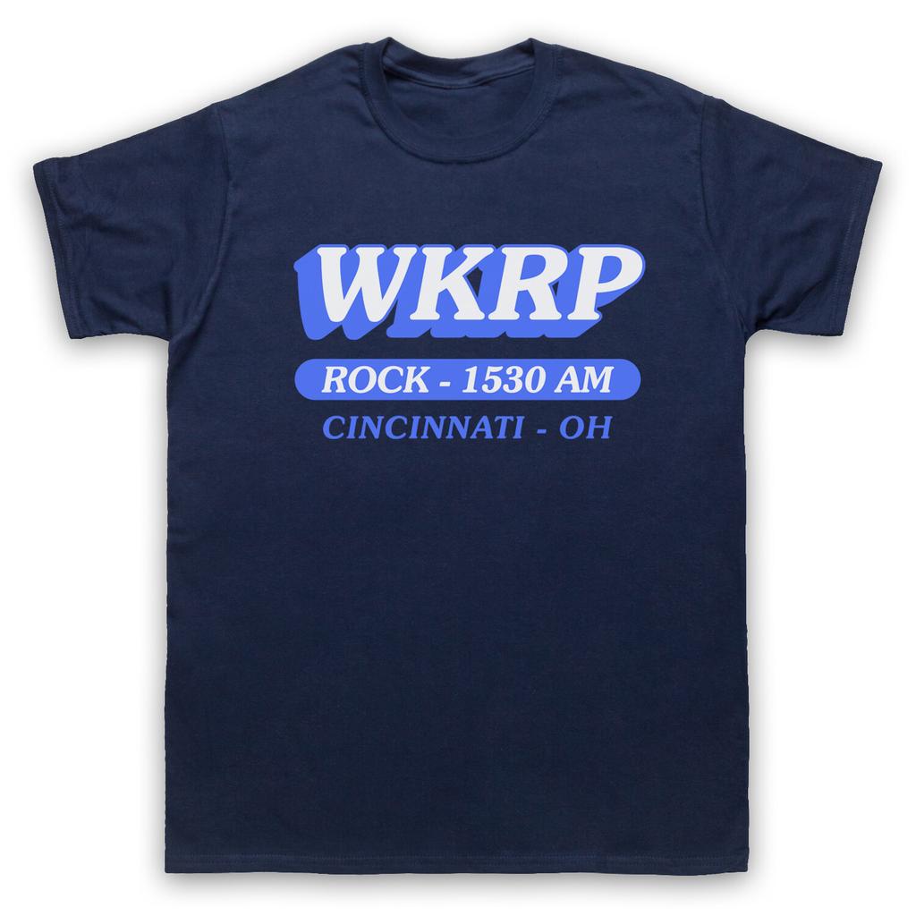 WKRP Rock Radio in Cincinnati Retro TV Adults T-Shirt All Sizes And Colours
