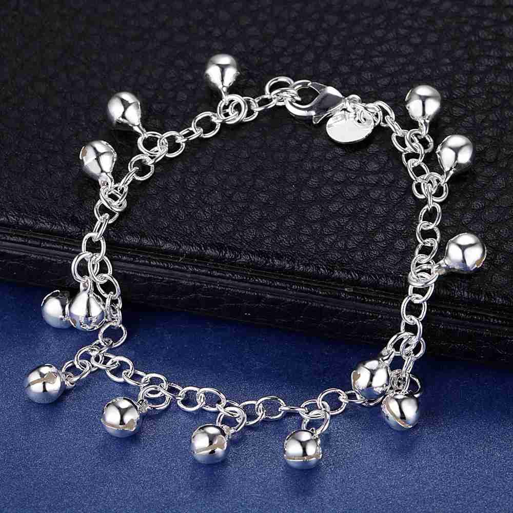 925 Silver Bracelet Heart High Quality Romance Chain For Woman Men Fashion Engagement Party Wedding Jewelry Gift
