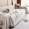 Chenille Simple Line Sofa Cover Mat Throw Blankets Living Room Couple Position Modern Camping Picnic Blanket Cover