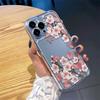 Реалистичный чехол для телефона с узором ветки сакуры для серий iPhone 17 16 15 14 13 12 11 16E Pro Max Plus