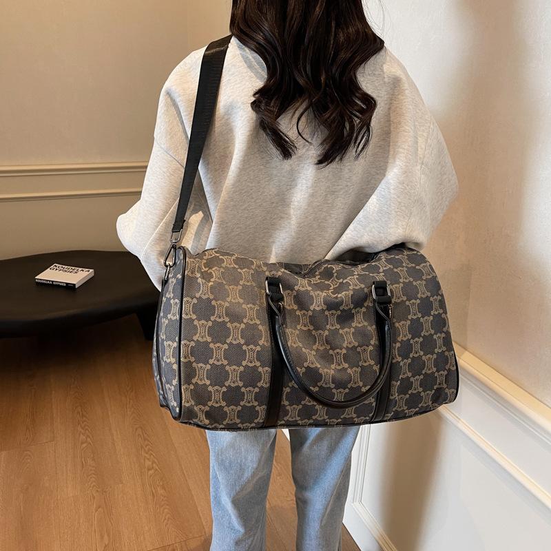 Сумка для путешествий в стиле Сяосянфэн Женская ручная кладь Сумка для посадки Разделение на влажное и сухое Сумка для йоги, спорта, фитнеса Деловая сумка для путешествий