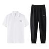 Li Ning Polo Neck Quick-Dry Повседневный спортивный костюм Мужские костюмы APLU799-1+AYKT655-1