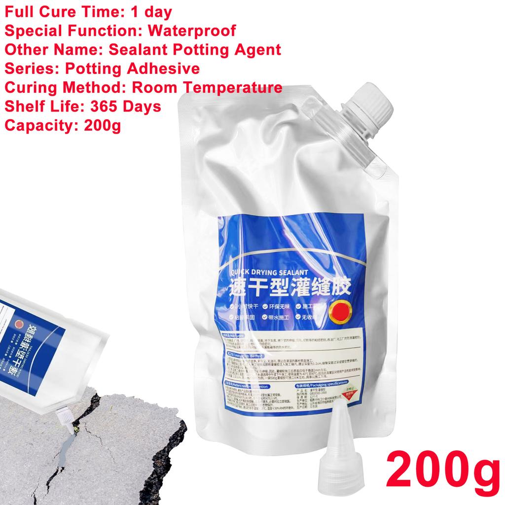 Grouting Adhesive Heavy-Duty Concrete Floor Crack Repair Adhesive Filling Liquid Grouting For Repairing Road Potholes
