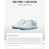 Nike Детские кроссовки Force 1 Low EasyOn PS White Aquarius Blue FN0237-107