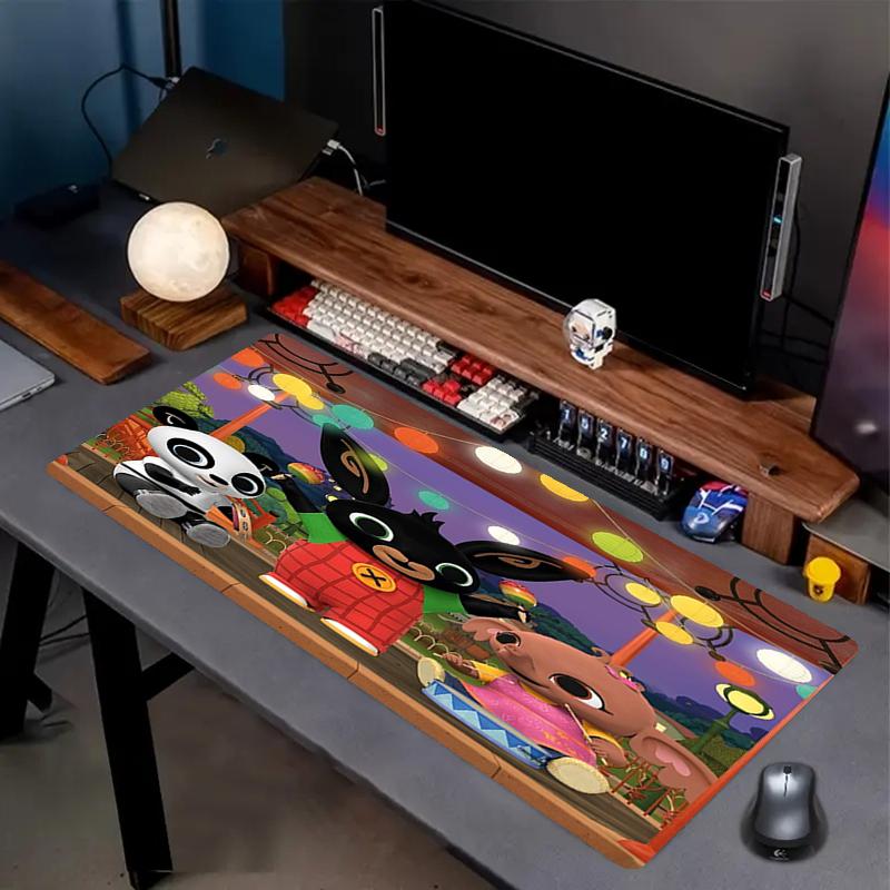 Bing Theme Mouse Pad, Non Slip Rubber Base, Multifunctional Office & Home Decor, Perfect for Workspace Personalization.