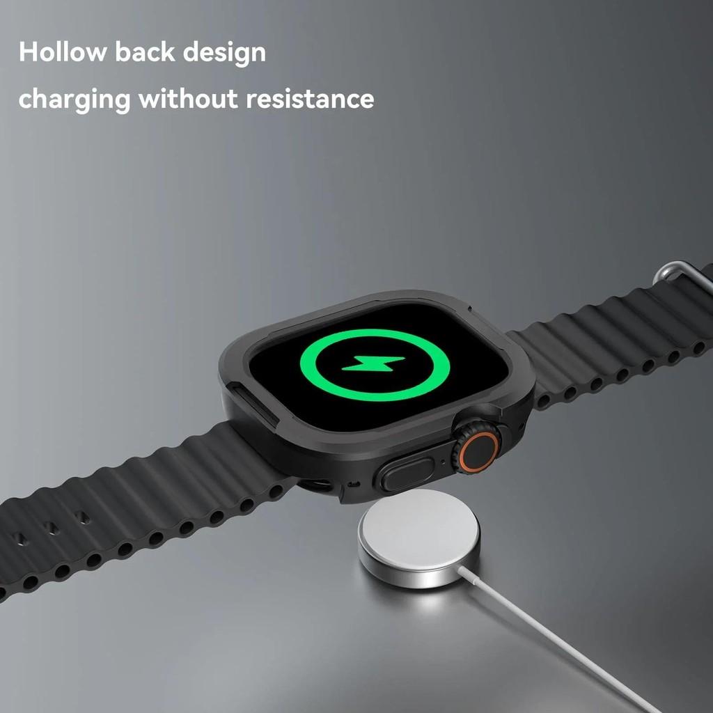 Металлическая + ТПУ Защитная Рамка Чехол Для Apple Watch 49мм 45мм 44мм 40мм 41мм Для iWatch Серии 10 9 8 7 6 5 4 SE Ultra 2 49мм
