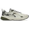 Anta Comfortable AT803 Breathable Lightweight Low-Top Casual Shoes Men Sneaker Coarse-Linen-Gray Volcanic-Gray 912538822-5