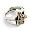 Good Vibrations Eye of Providence Hexagram Ring Ring