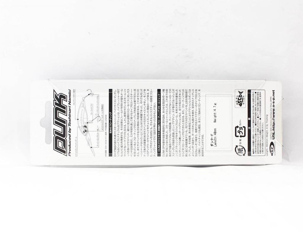 OSP Dunk 48 Floating Deep Diving Minnow Lure PC-10 (2990)