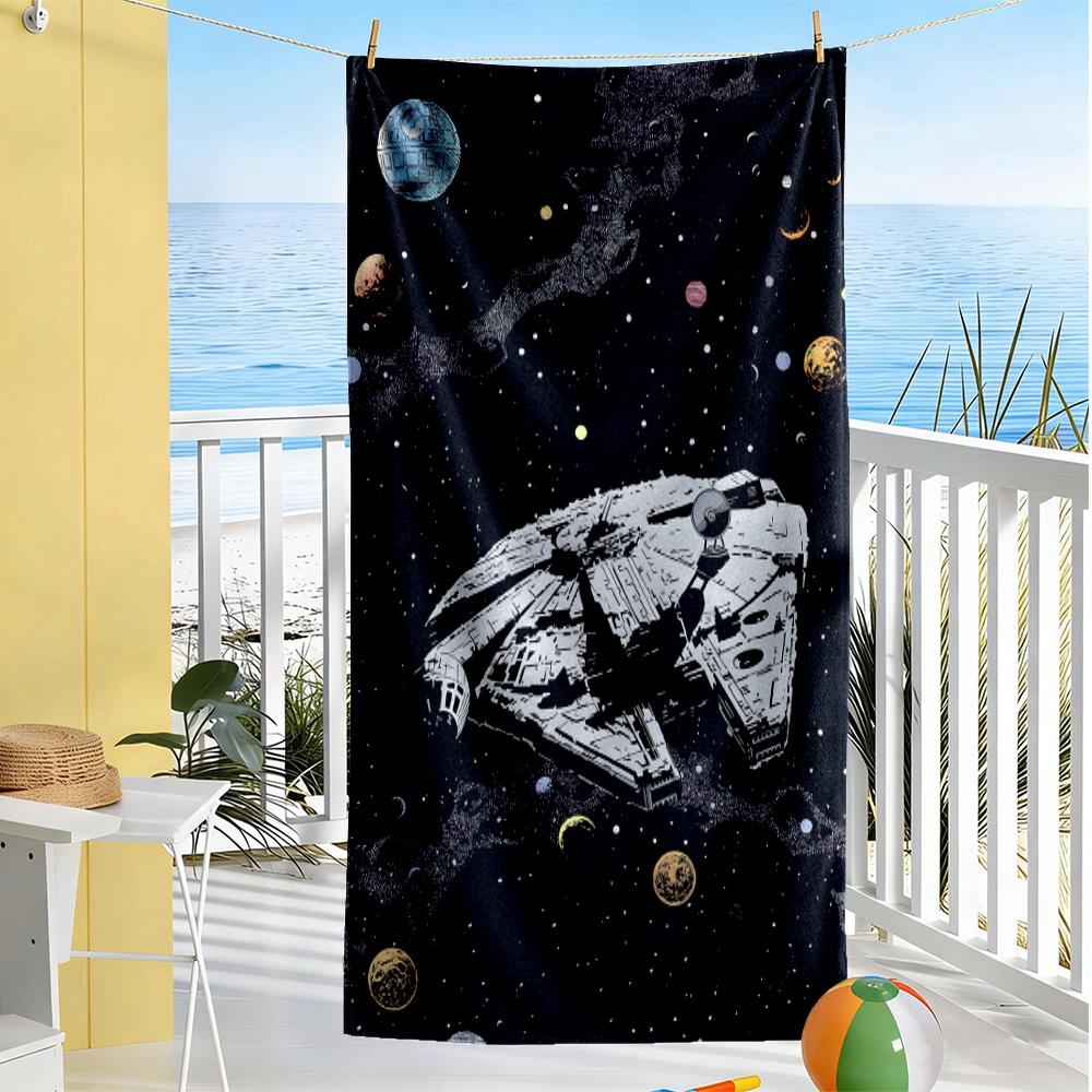 Star Wars Beach Towel Quick-Dry Soft Microfiber Comfortable Lightweight Portable for Swimming,Beach,Camping, Travel, Beach Accessories,Gym