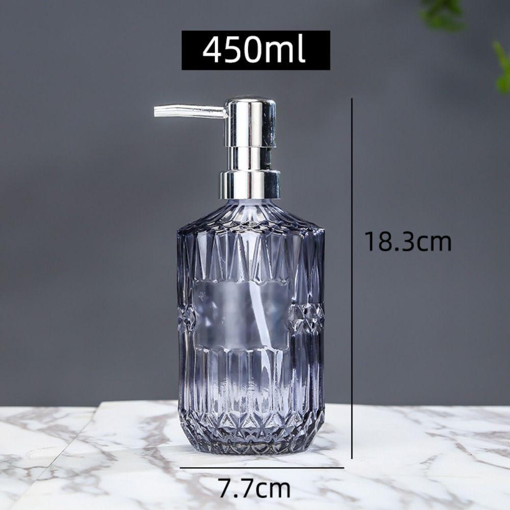 450 мл бутылка шампуня лосьона стеклянная бутылка дезинфицирующего средства для рук новый ручной дозатор мыла