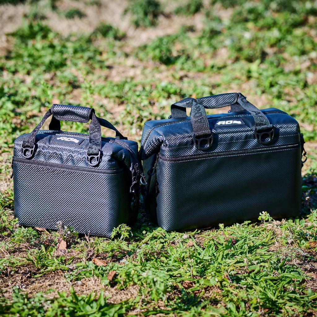 5 Year AO Coolers 24 Pack Carbon Soft Cooler Black 23L Stain Resistant Lightweight Insulated Cooler Box Cooler Bag Insulated Bag Outdoor Camping