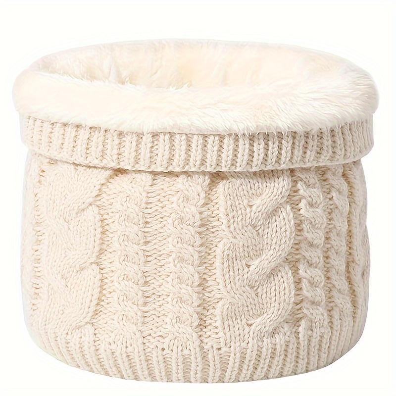 Fashion Polyester Fiber Neck Warm Scarf Suitable for Comfortable Winter Accessories for Men and Women In Cold Weather