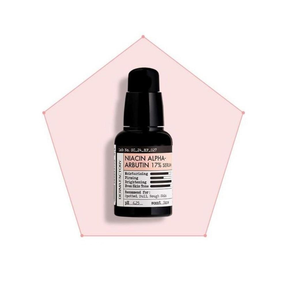 [DERMA FACTORY] Niacin Alpha Arbutin 17% Serum, 30ml