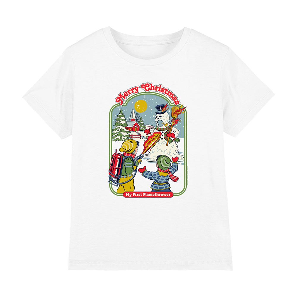 Steven Rhodes Childrens/Kids My First Flamethrower T-Shirt