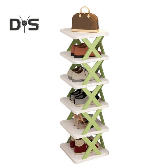 Полка для хранения обуви, прочная, несущая, простая в установке, многослойная, съемная, органайзер для обуви