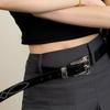 Carving Punk Style Belt Pu Leather Women's Waist Belt Casual Y2K Jeans Belt  Spicy Girls