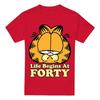 Футболка Garfield Men's Life Begins At Forty