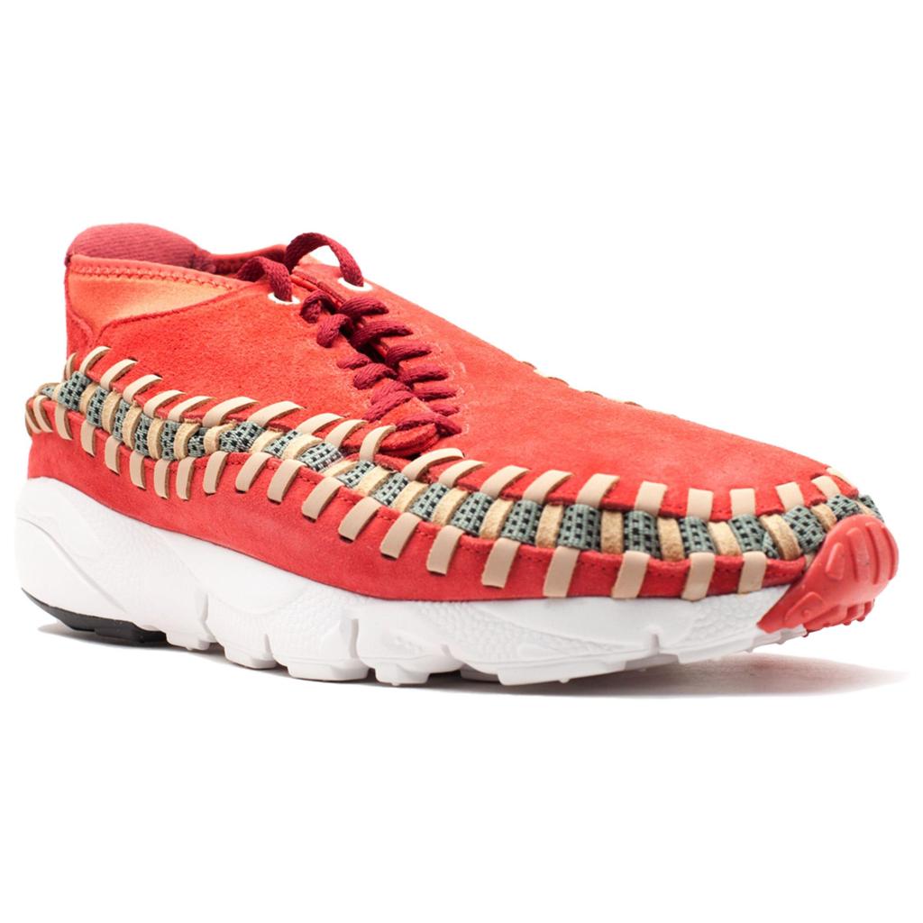 Nike Air Footscape Woven Chuka Knit Unisex Sneakers Red Red-Reef Midnight-Fog-Chnt-Sl 543208-863
