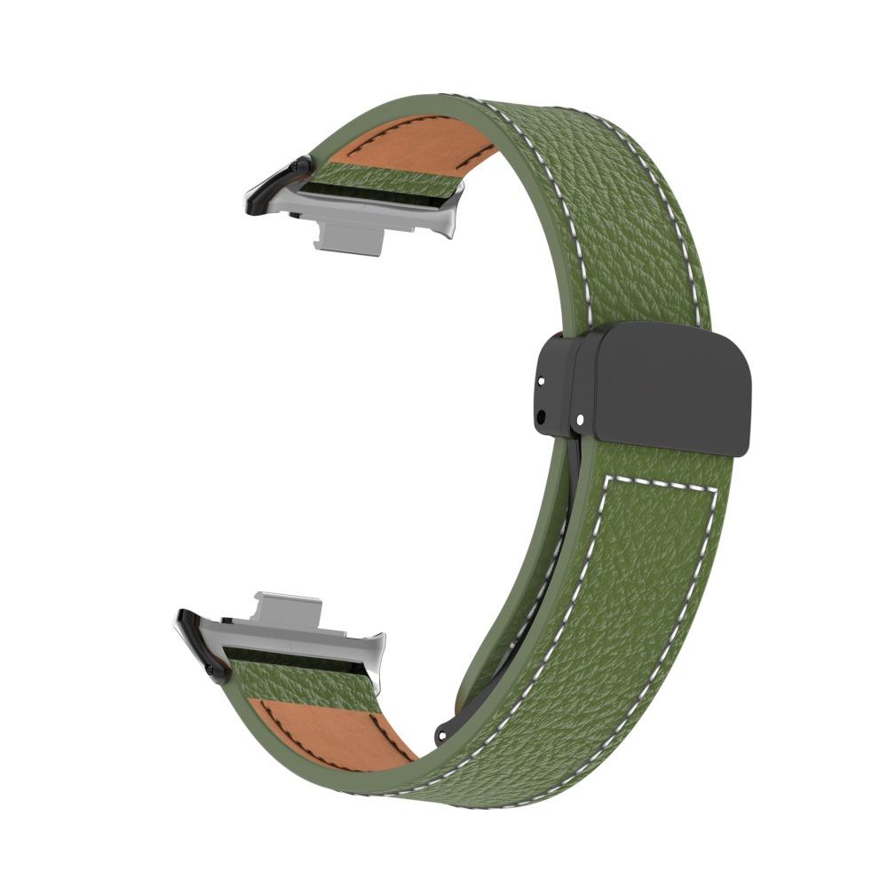 Кожаный сменный браслет с магнитным ремешком для Xiaomi Band 8 Pro, аксессуары для Miband 8 Pro
