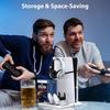 ДЛЯ PS5 Slim с зарядной док-станцией и подставкой для хранения 8 игр с охлаждающим вентилятором и зарядной станцией для контроллера PS5