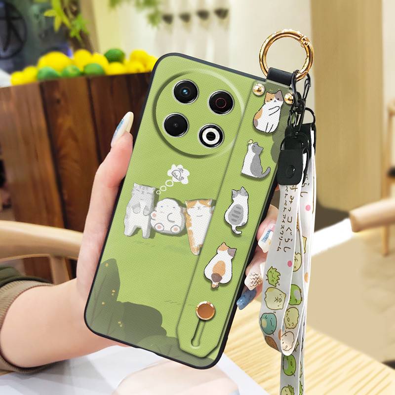 Противоударный чехол для телефона Tecno Spark30 Pro 4G/KL7 с подставкой, модный дизайн, пылезащитный, грязеотталкивающий, милый