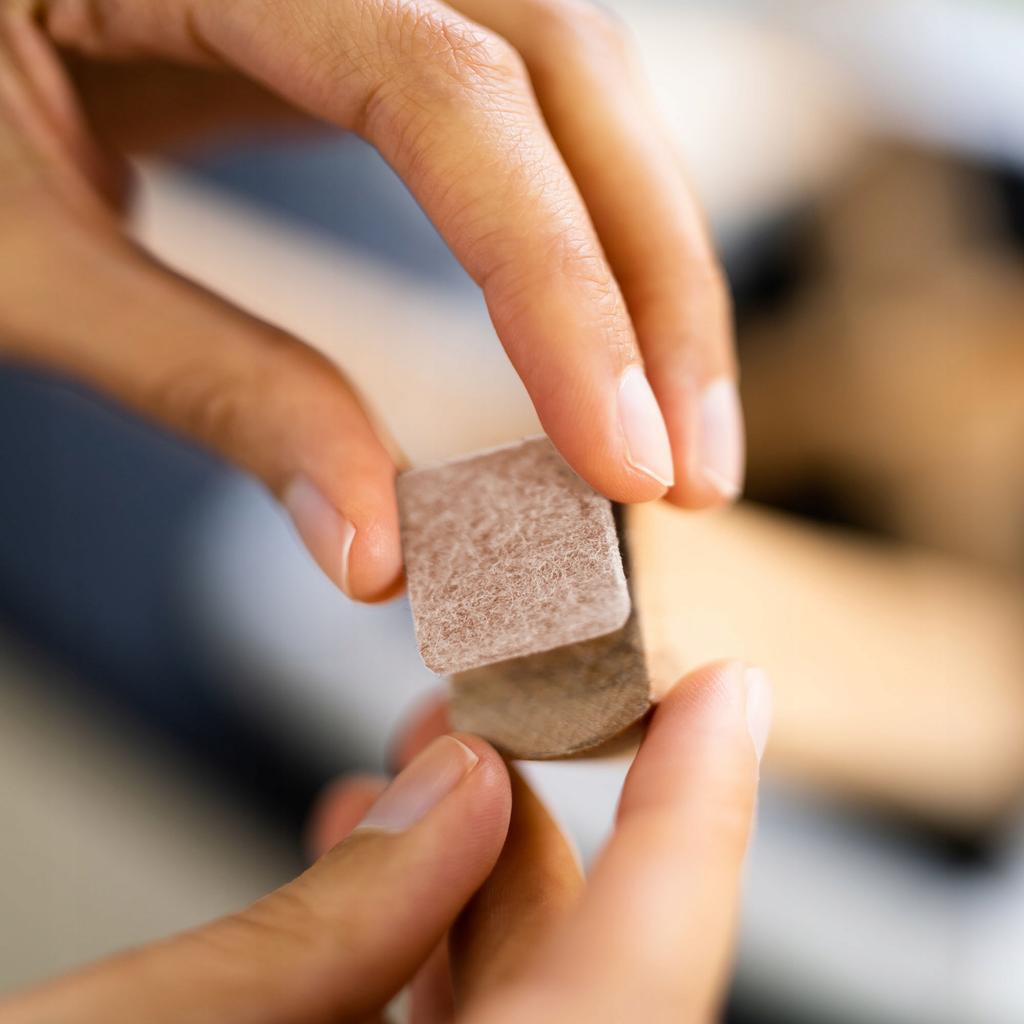 KADAX 88x Podkładki Filcowe Pod meble Krzesła Samoprzylepne Zestaw Grube