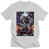 Мужская футболка Grendizer на заказ Хлопковая футболка Goldorak Goldrake Ufo Robot Т-shirts Приталенная одежда