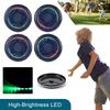 LED Light Up Flying Disc Glow In The Dark Flying Disc Ultimate Brightness Glowing Disc Golf 49 LEDs for Outdoor Sports