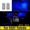 Для SEAT Toledo 2013 2014 2015 2016 2017 2018 2019 12 В светодиодная автомобильная лампа для ног, атмосферное освещение, аксессуары для украшения интерьера