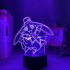 Anime Shangri-La Frontier Night Light Emul Sunraku Figure LED Bedside Lamp Goods for Fans