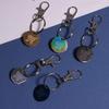 1Pc Diy Accessories Cart Token Pendant Keyring Trolley Metal Coin Small Shopping Stainless Steel Keychain
