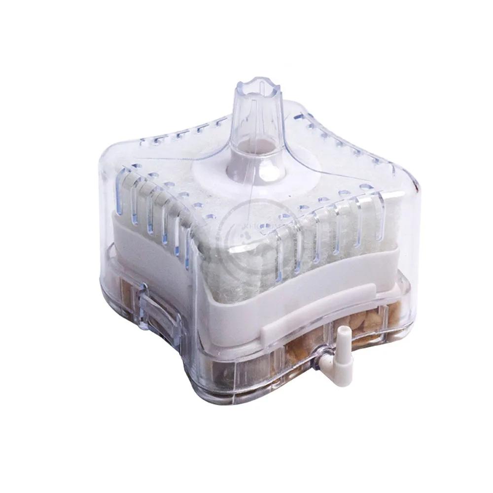 Аквариумный воздушный камень кислородный насос 2-в-1 аквариумный фильтр аэратор мини пневматический фильтр очистка воды аквариумные аксессуары