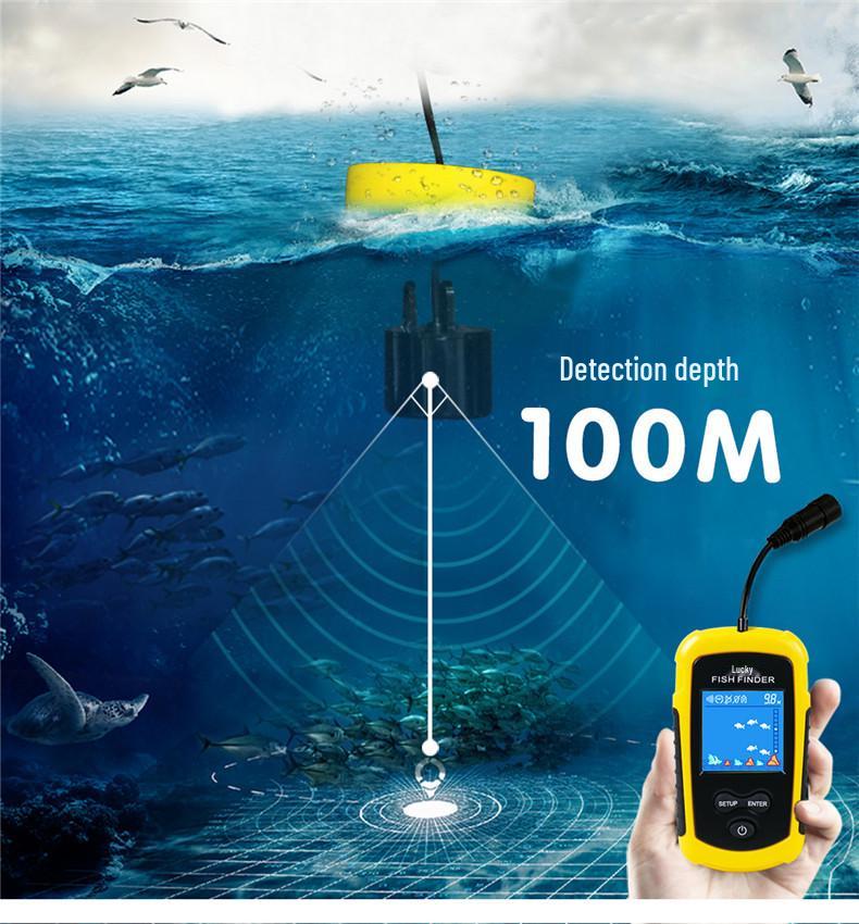Lekey Wired Sonar Fish Finder for Angling & Outdoor Use