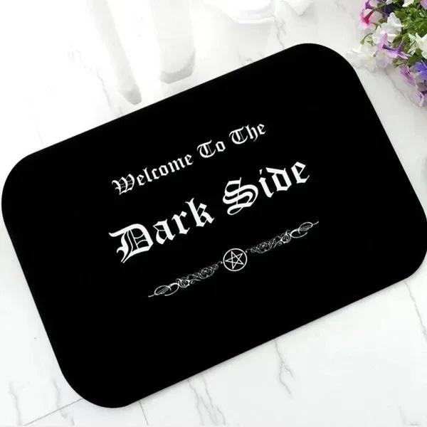 Готический коврик для прихожей Welcome Декор для дома Ковер для гостиной Входной коврик Кухня Балкон Длинные ковры Хэллоуинский коврик для прихожей