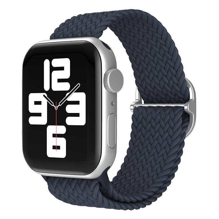 Плетеная петля Solo для Apple Watch Band 44 мм, 40 мм, 45 мм, 41 мм, 49 мм, 42 мм, 38 мм, эластичный браслет IWatch Series 7, 3 SE, 6, 8, ультра-ремешок для ремешка для наручных часов