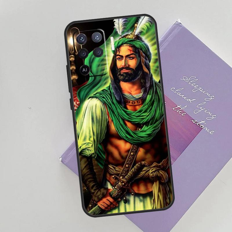 Кейс для телефона Oppo A15 A16 A17 A52 A72 A76 A96 A74 A94 A53 A54S A57S A58 A78 A98 A77 с изображением Святыни Имама Хусейна (шиитский Имам)