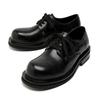 Derby Shoes Men's Leather Shoes Leather Low-top Martin Boots Simple Thick Sole Heightening Black Tooling Shoes Casual Men's Leather