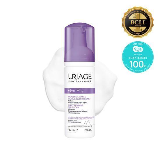 Uriage Мягкая пена для кожи 150 мл + спрей для кожи 50 мл