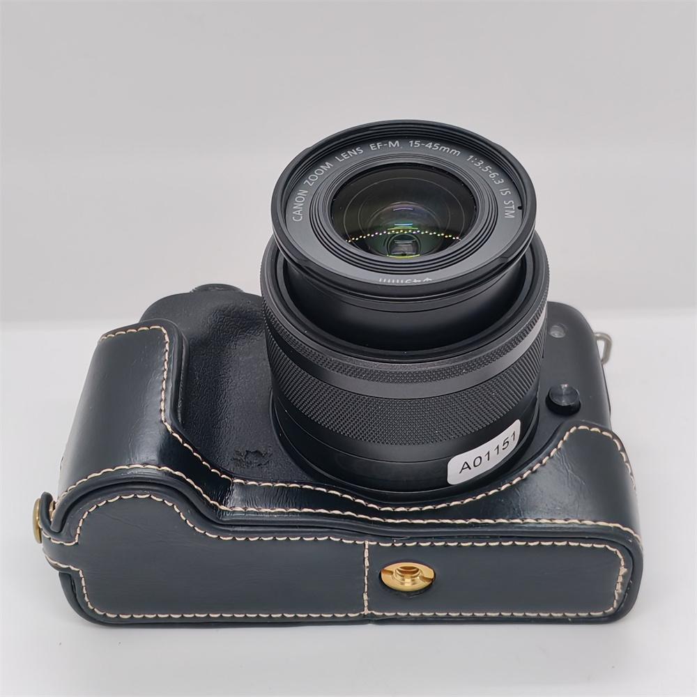 Получехол из искусственной кожи для камеры Canon EOS M50 M50II M50 Mark II с отверстием для аккумулятора, нижняя крышка