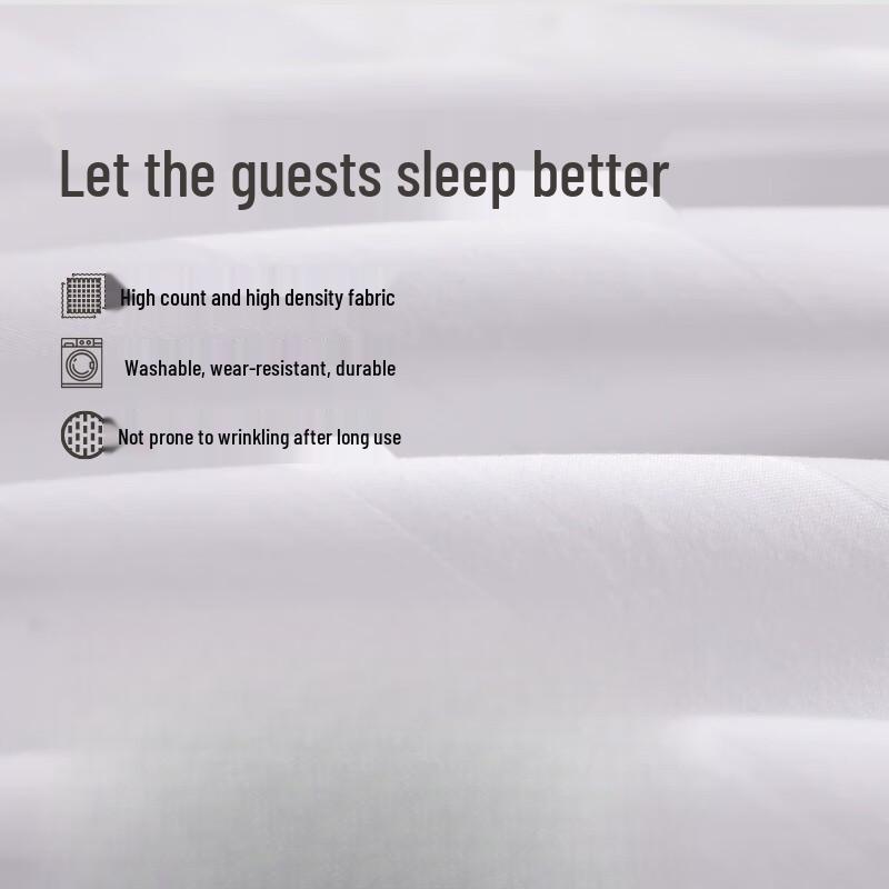 Mling Pure White Hotel & Homestay Duvet