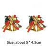 4/2Pcs Colorful Christmas Ornaments Xmas Tree Decorations  Festival Party Celebration