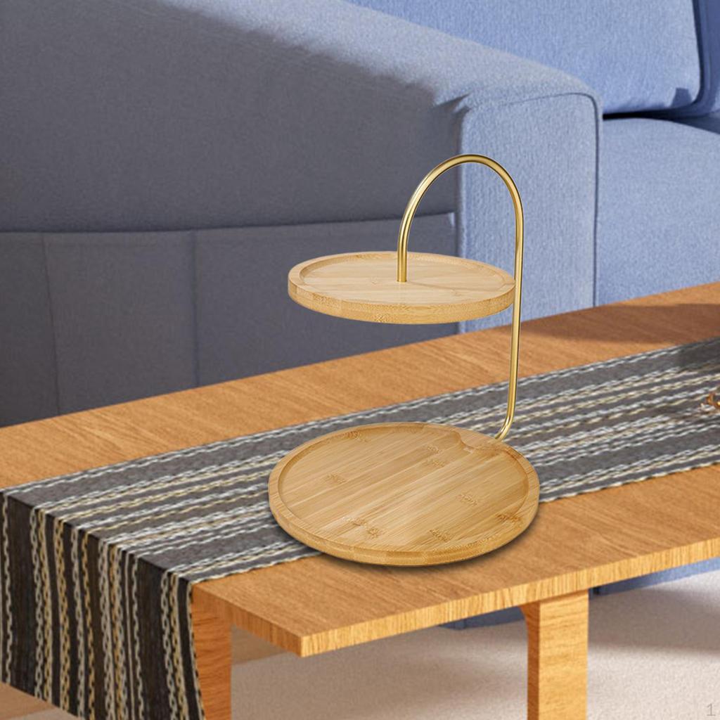 Бамбуковая подставка для кексов, подставки для десертов, стол для празднования