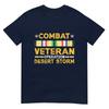 Combat Desert Storm Veteran Persian War Service Ribbon TShirt