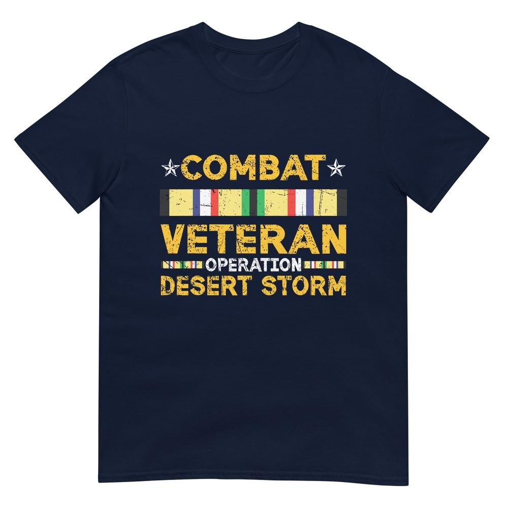 Combat Desert Storm Veteran Persian War Service Ribbon TShirt